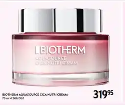 Matas BIOTHERM Aquasource cica nutri cream tilbud
