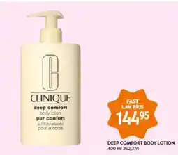 Matas CLINIQUE Deep comfort body lotion tilbud