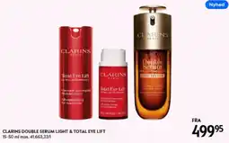 Matas CLARINS Double serum light & total eye lift tilbud