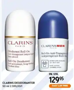 Matas CLARINS Deodoranter tilbud