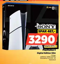 Power SONY PlayStation 5 Digital Edition Slim tilbud