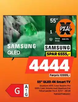 Power SAMSUNG 55" QLED 4K Smart TV tilbud