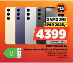 Power Galaxy S24 256 GB Revolutionerende Galaxy Al inkluderet tilbud