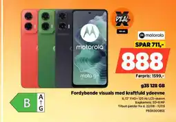 Power Motorola g35 128 gb Fordybende visuals med kraftfuld ydeevne tilbud