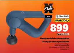 Power Therabody Theragun Relief massagepistol Til daglige massagesessioner tilbud
