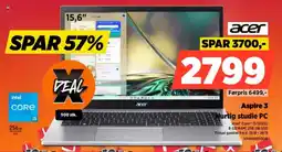 Power Acer aspire 3 hurtig studie pc tilbud