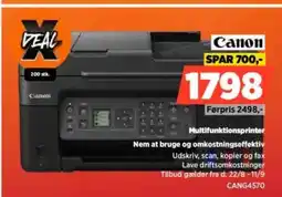 Power Canon Multifunktionsprinter Nem at bruge og omkostningseffektiv tilbud
