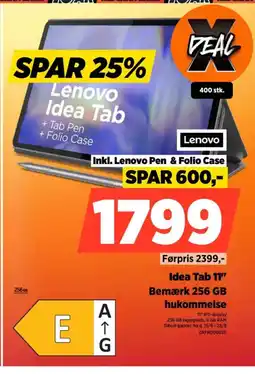 Power Lenovo Idea Tab hukommelse tilbud