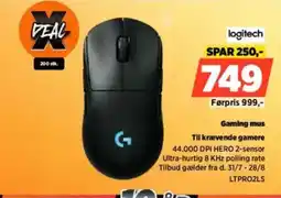 Power Gaming mus Til krævende gamere tilbud