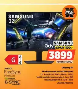 Power SAMSUNG 4K-skærm med et Fast IPS-panel tilbud