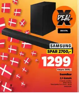 Power SAMSUNG Soundbar 2.1-kanals tilbud