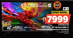 Power LG Dolby 65" 4K Smart QNED TV MiniLED præcisionsdæmpning for ultraskarpt tilbud