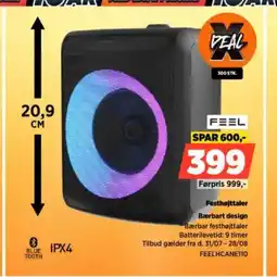 Power FEEL Festhøjttaler Bærbart design tilbud