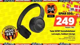 Power JBL Tune 527BT hovedtelefone MANEL Letvægts, foldbart design tilbud