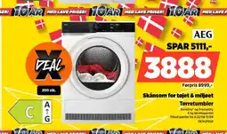 Power AEG Skånsom for tøjet & miljøet Tørretumbler tilbud