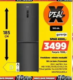 Power Gorenje freshzone - mindre madspild tilbud