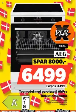 Power Topmodel med pyrolyse & AirFry Induktionskomfur tilbud