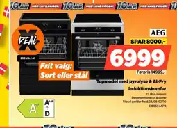 Power AEG Topmodel med pyrolyse & AirFry Induktionskomfur tilbud
