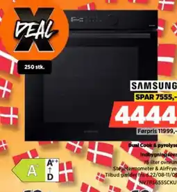 Power SAMSUNG Dual Cook & pyrolyse Indbygningsovn tilbud