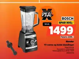 Power Blender til varme og kolde blandinger tilbud