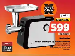 Power Kødhakker Pølse-, småkage- og kibbeh-tilbehør tilbud