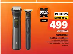 Power PHILIPS Multitrimmer OneBlade medfølger tilbud