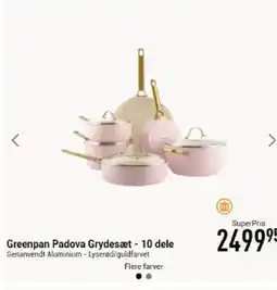 Imerco Greenpan Padova Grydesæt - 10 dele tilbud