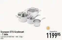 Imerco Scanpan STS Grydesæt - 7 dele tilbud