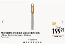 Imerco Microplane Premium Classic Rivejern tilbud
