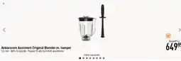 Imerco Ankarsrum Assistent Original Blender m. tamper 1,5 liter - BPA-fri plastik - Passer til alle N24-N30 assistenter tilbud
