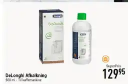 Imerco DeLonghi Afkalkning tilbud