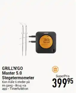 Imerco GRILL'N'GO Master 5.0 Stegetermometer tilbud