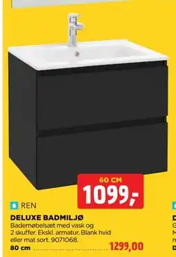 jem & fix DELUXE BADMILJØ tilbud