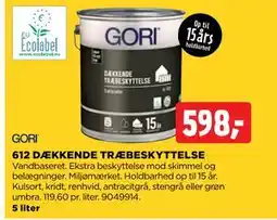 jem & fix 612 DÆKKENDE TRÆBESKYTTELSE, DKK 598 tilbud