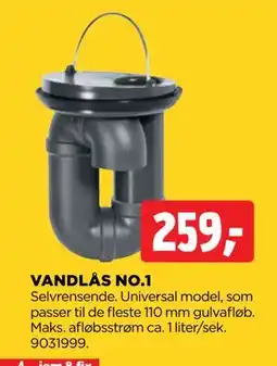 jem & fix VANDLÅS NO.1, DKK 259 tilbud