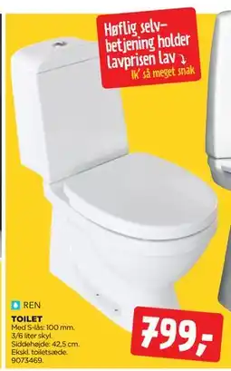 jem & fix TOILET, DKK 799 tilbud