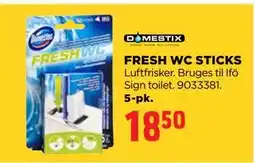 jem & fix FRESH WC STICKS, DKK 18.5 tilbud