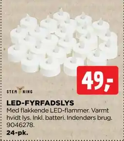 jem & fix LED-FYRFADSLYS, DKK 49 tilbud