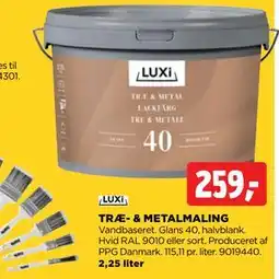 jem & fix TRÆ- & METALMALING, DKK 259 tilbud