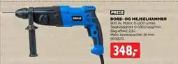 jem & fix BORE- OG MEJSELHAMMER, DKK 348 tilbud