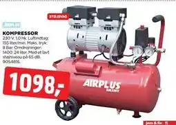 jem & fix KOMPRESSOR, DKK 1098 tilbud