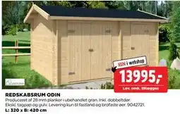jem & fix REDSKABSRUM ODIN, DKK 13995 tilbud