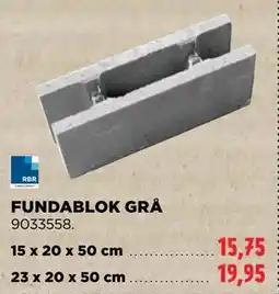 jem & fix FUNDABLOK GRÅ tilbud