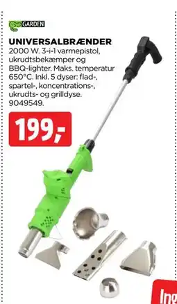 jem & fix UNIVERSALBRÆNDER, DKK 199 tilbud