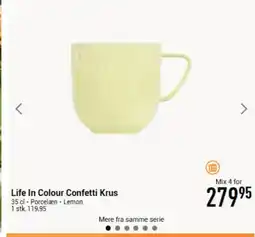 Imerco Life In Colour Confetti Krus tilbud