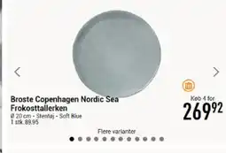 Imerco Broste Copenhagen Nordic Sea Frokosttallerken tilbud