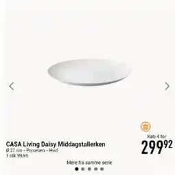 Imerco CASA Living Daisy Middagstallerken tilbud