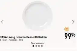 Imerco CASA Living Scandia Desserttallerken tilbud