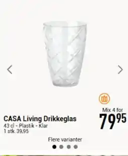 Imerco CASA Living Drikkeglas tilbud