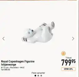 Imerco Royal Copenhagen Figurine Isbjøneunge tilbud